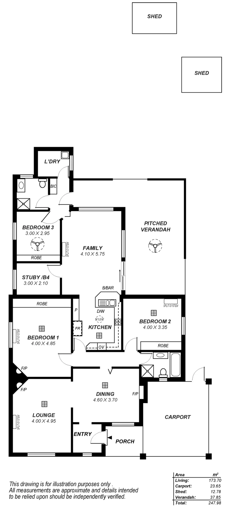 Floorplan of Homely house listing, 106 Fourth Avenue, Joslin SA 5070