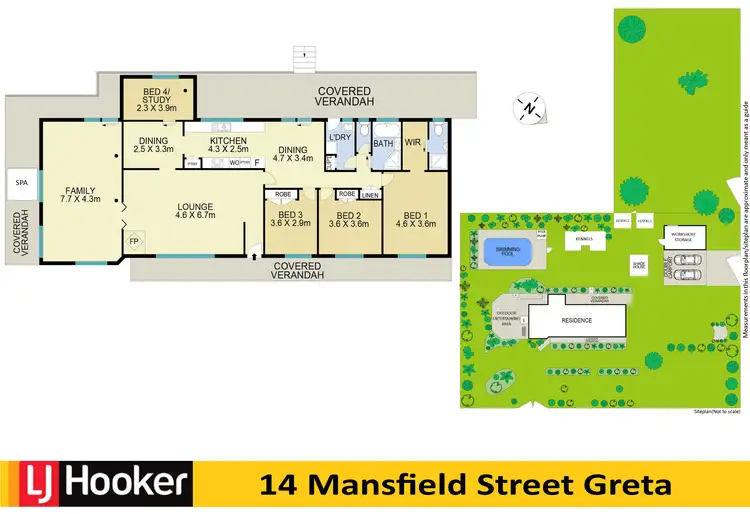 Floorplan of Homely house listing, 14 Mansfield Street, Greta NSW 2334