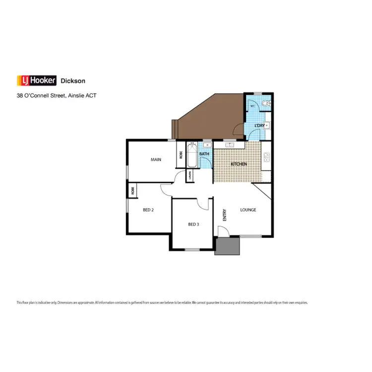 Floorplan of Homely house listing, 38 O'Connell Street, Ainslie ACT 2602