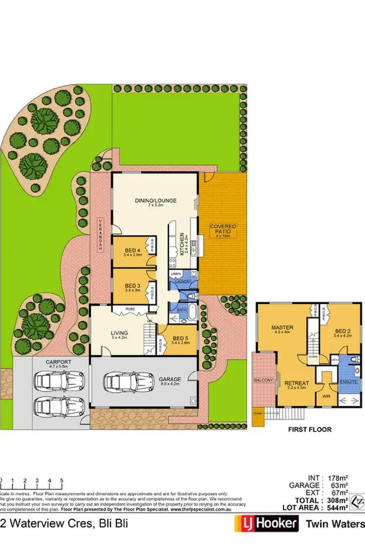 Floorplan of Homely house listing, 2 Waterview Crescent, Bli Bli QLD 4560