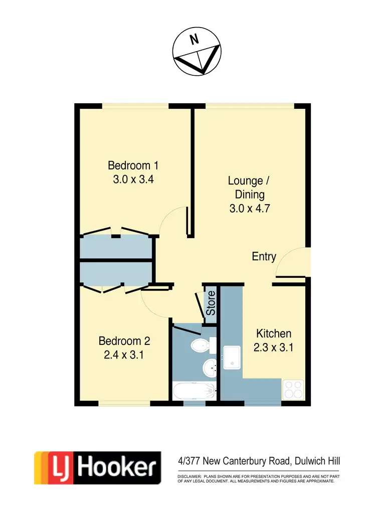 Floorplan of Homely apartment listing, 4/377 New Canterbury Road, Dulwich Hill NSW 2203