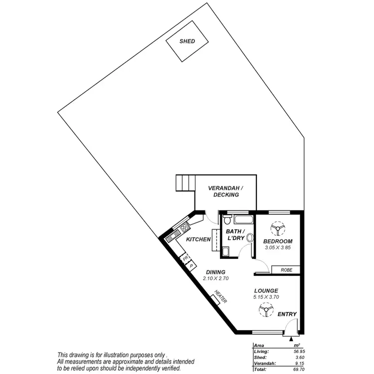 Floorplan of Homely unit listing, 8 Seawynd Court, Seacliff Park SA 5049