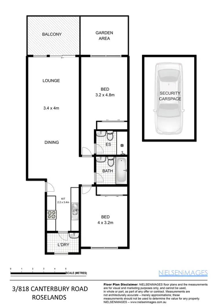 Floorplan of Homely unit listing, 3/818-826 Canterbury Road, Roselands NSW 2196