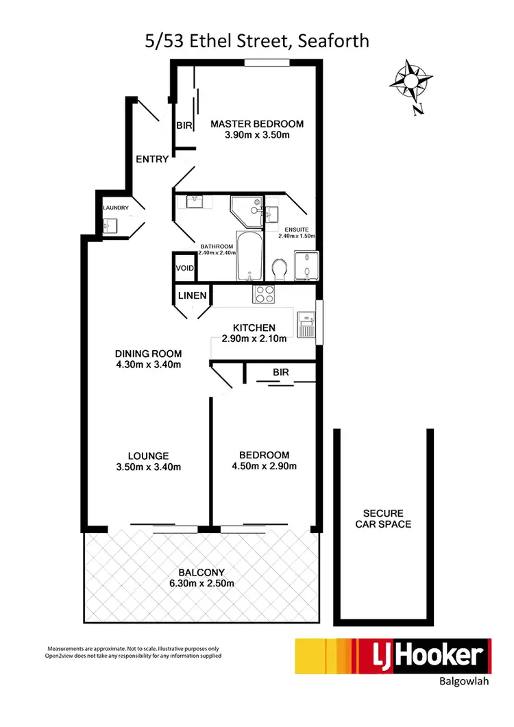 Floorplan of Homely apartment listing, 5/53 Ethel Street, Seaforth NSW 2092