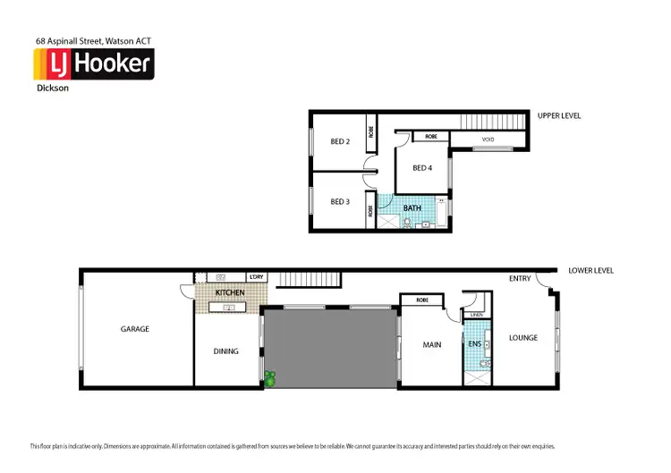 Floorplan of Homely house listing, 68 Aspinall Street, Watson ACT 2602