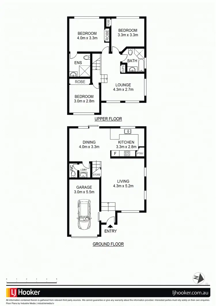 Floorplan of Homely townhouse listing, 7/78 Franklin Drive, Mudgeeraba QLD 4213