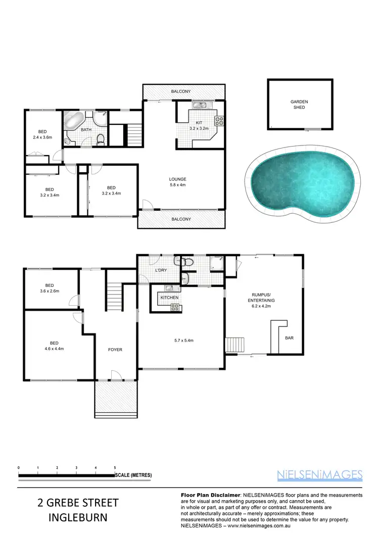 Floorplan of Homely house listing, 2 Grebe Street, Ingleburn NSW 2565