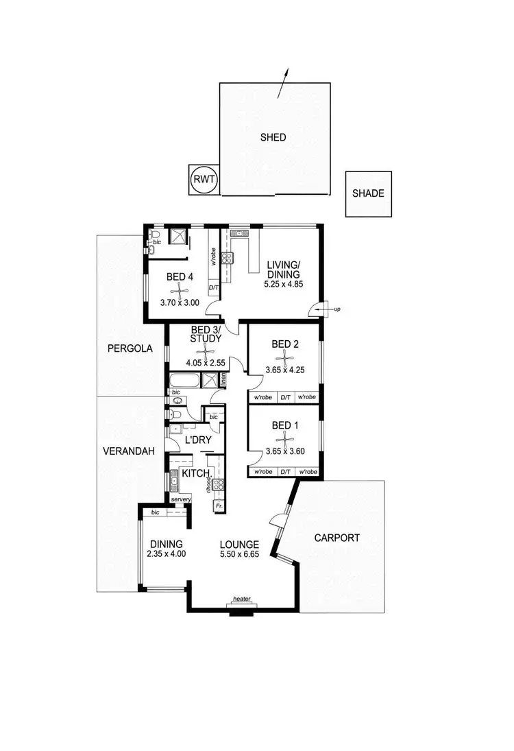 Floorplan of Homely house listing, 56 Oaklands Road, Somerton Park SA 5044