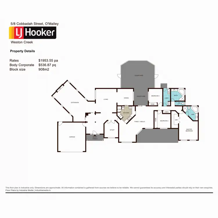 Floorplan of Homely house listing, 5/8 Cobbadah Street, O'malley ACT 2606