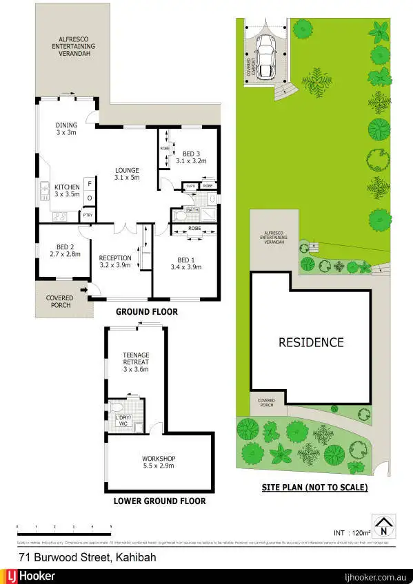Floorplan of Homely house listing, 71 Burwood Street, Kahibah NSW 2290