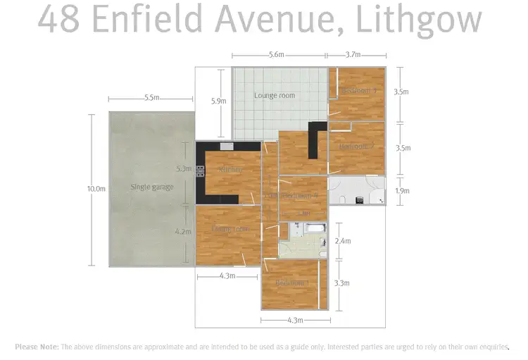 Floorplan of Homely house listing, 48 Enfield Avenue, Lithgow NSW 2790
