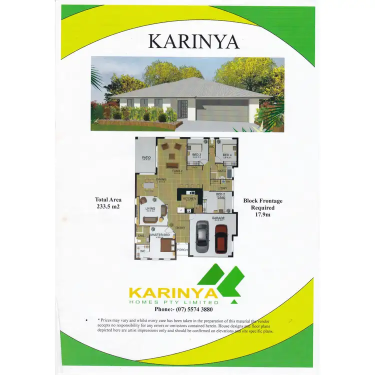 Floorplan of Homely house listing, 11 Success Crescent, Ormeau QLD 4208