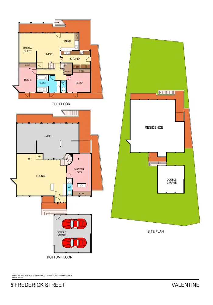 Floorplan of Homely house listing, 5 Frederick Street, Valentine NSW 2280