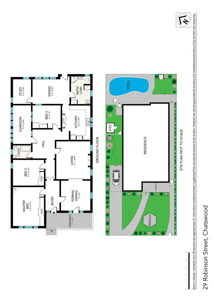 Floorplan of Homely house listing, 29 Robinson Street, Chatswood NSW 2067