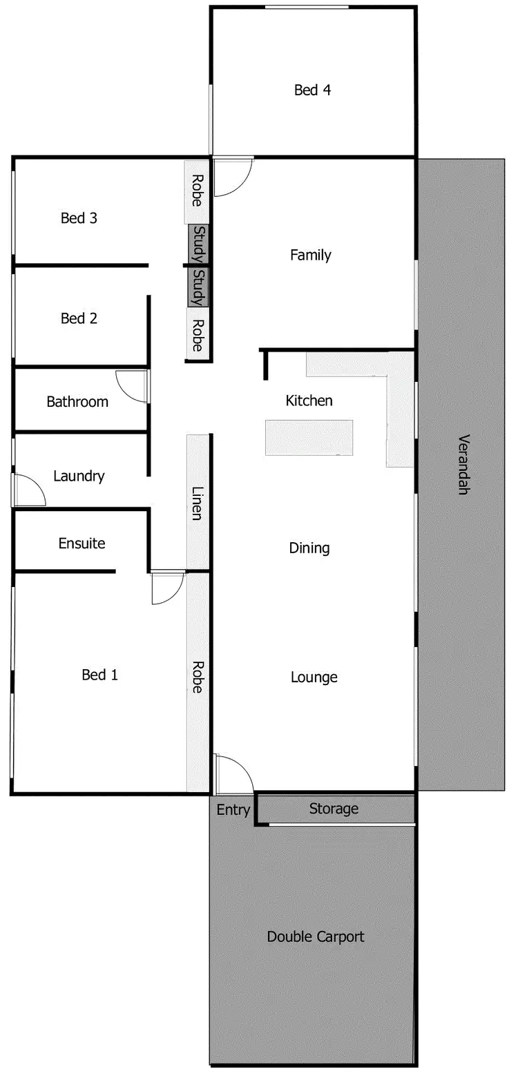 Floorplan of Homely house listing, 1 Parinari Street, Algester QLD 4115