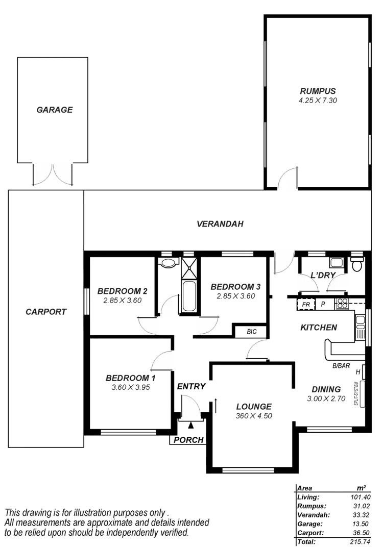 Floorplan of Homely house listing, 8 Katrina Avenue, Klemzig SA 5087