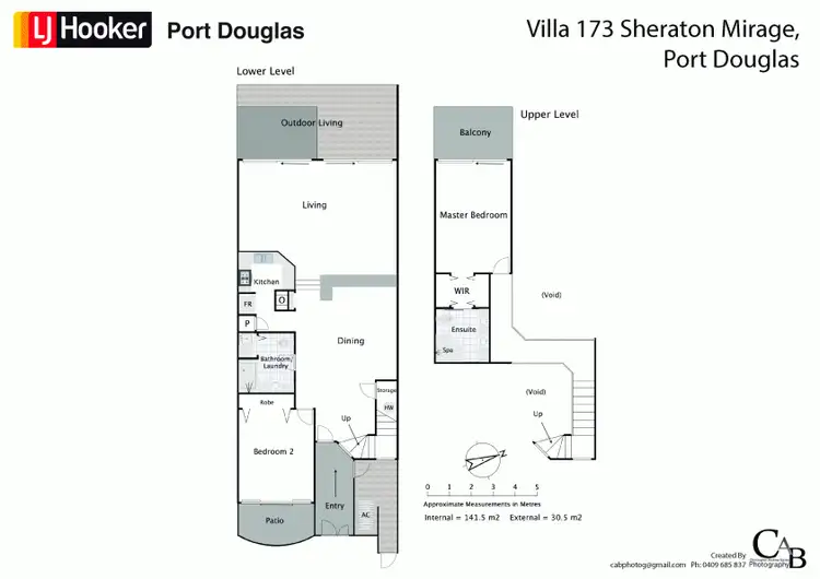 Floorplan of Homely villa listing, Villa 173 Mirage Resort - Bougainvillea Way North, Port Douglas QLD 4877