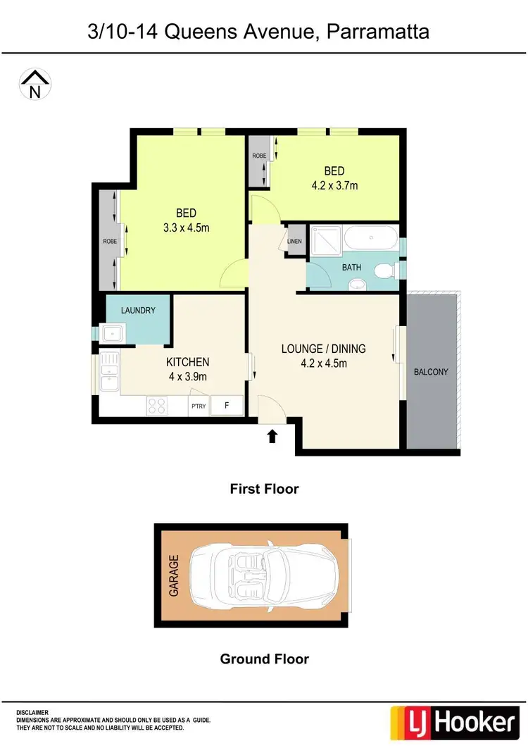 Floorplan of Homely apartment listing, 3/10-14 Queens Avenue, Parramatta NSW 2150