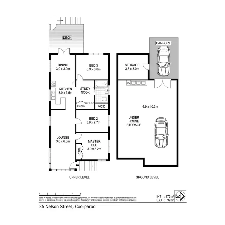 Floorplan of Homely house listing, 36 Nelson Street, Coorparoo QLD 4151
