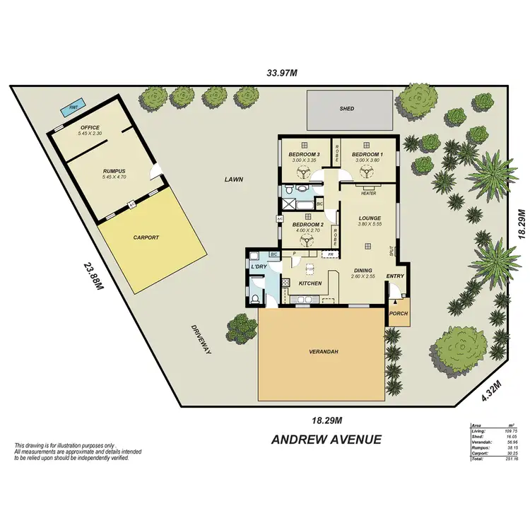 Floorplan of Homely house listing, 5 Andrew Avenue, Salisbury East SA 5109