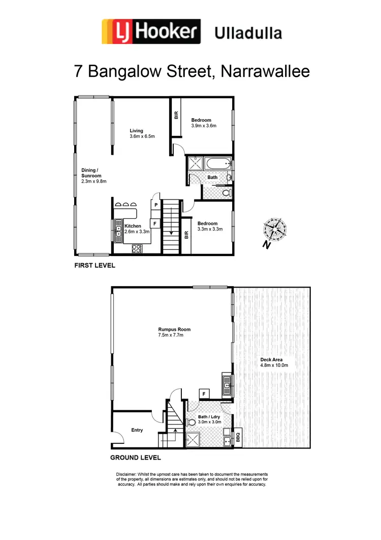 Floorplan of Homely house listing, 7 Bangalow Street, Narrawallee NSW 2539