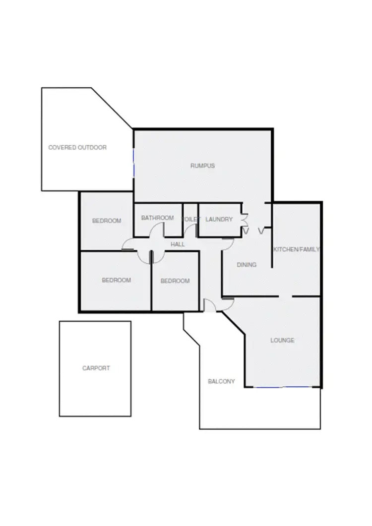 Floorplan of Homely house listing, 14 Newcombe Street, Cowra NSW 2794