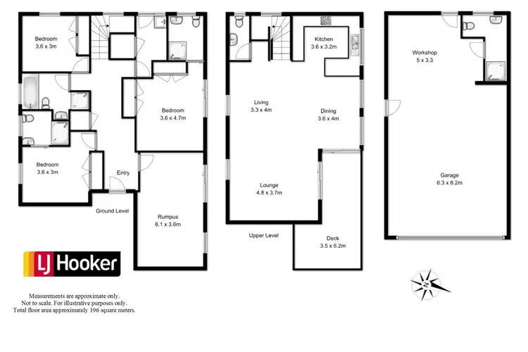 Floorplan of Homely townhouse listing, 11B King Street, Malua Bay NSW 2536
