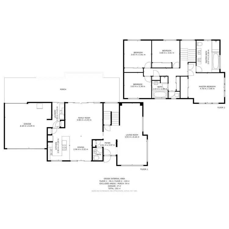 Floorplan of Homely house listing, 76/130 Gordon Street, Ormiston QLD 4160