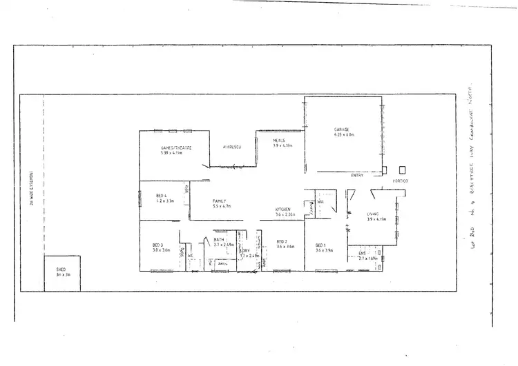 Floorplan of Homely house listing, 4 Beechtree Way, Cranbourne North VIC 3977