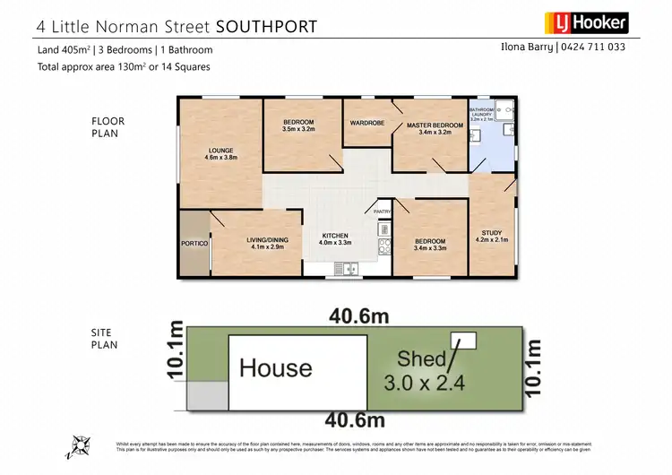 Floorplan of Homely house listing, 4 Little Norman Street, Southport QLD 4215