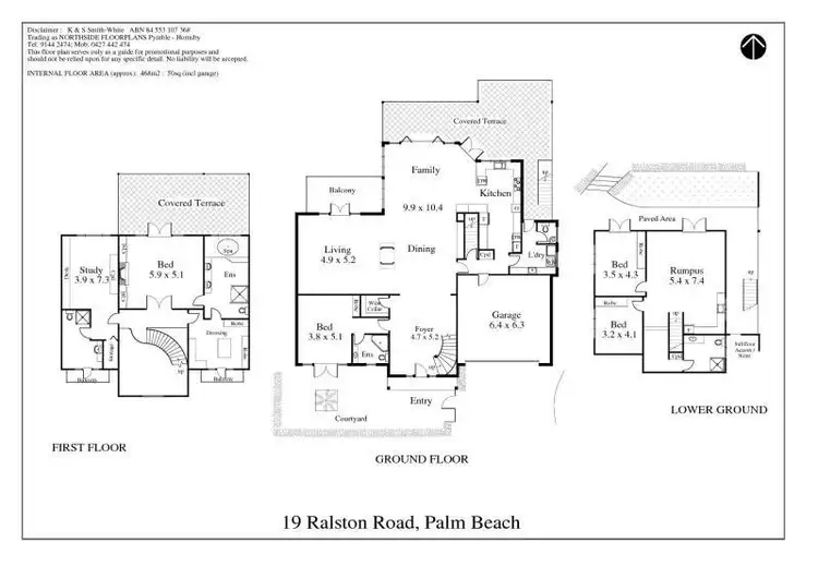 Floorplan of Homely house listing, 19 Ralston Road, Palm Beach NSW 2108