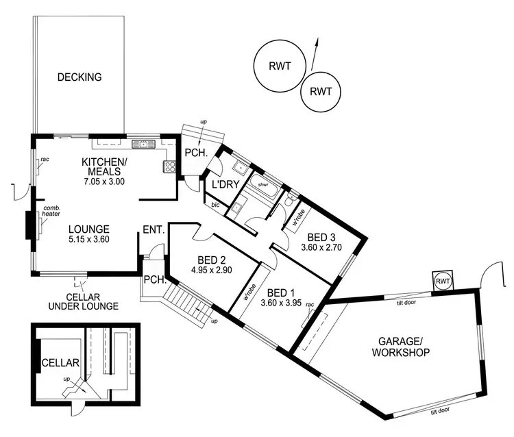 Floorplan of Homely house listing, 22 Hawker Avenue, Belair SA 5052