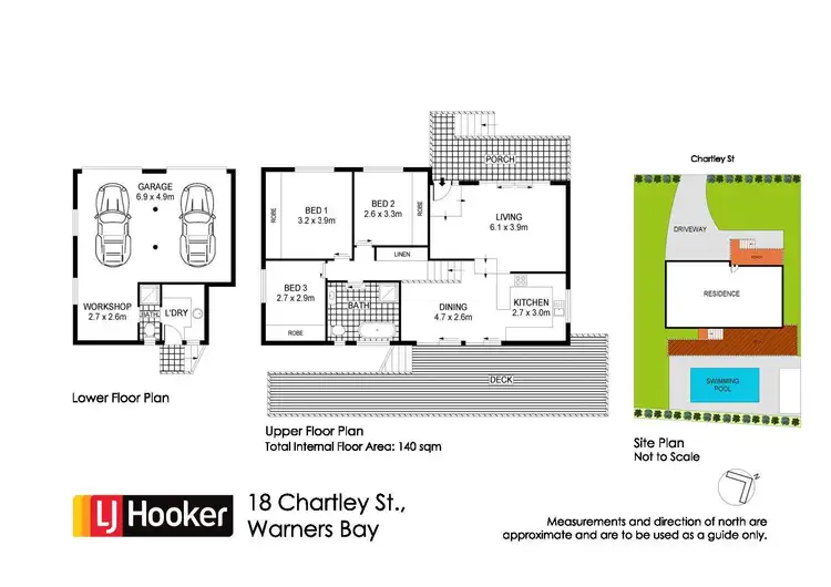 Floorplan of Homely house listing, 18 Chartley Street, Warners Bay NSW 2282