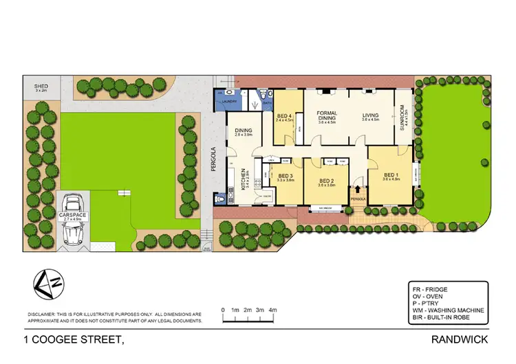 Floorplan of Homely house listing, 1 Coogee Street, Randwick NSW 2031