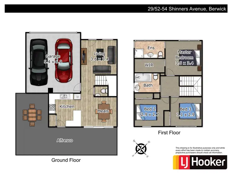 Floorplan of Homely house listing, 29/52-54 Shinners Avenue, Berwick VIC 3806