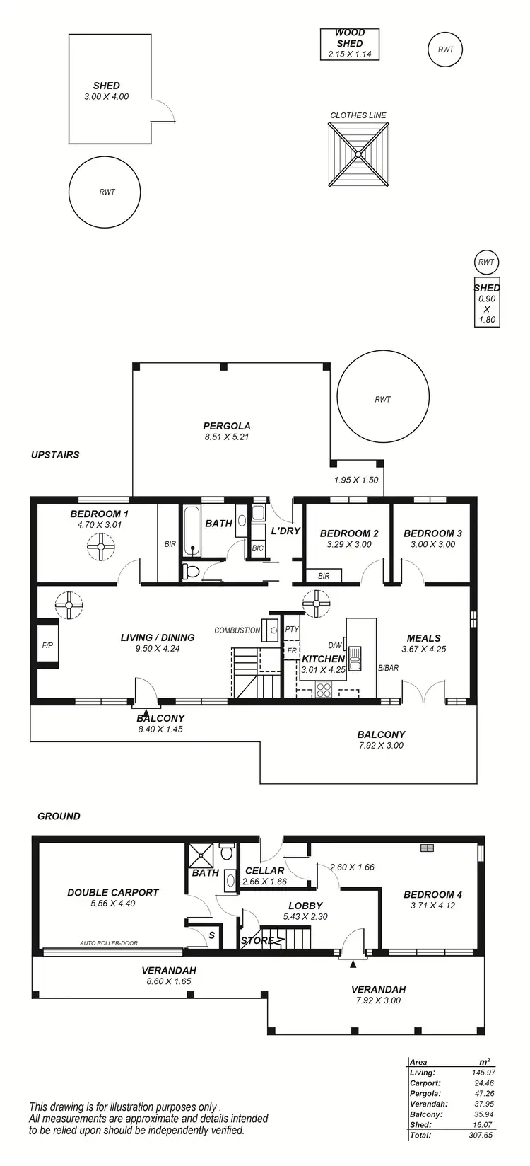 Floorplan of Homely house listing, 18 Cave Avenue, Bridgewater SA 5155