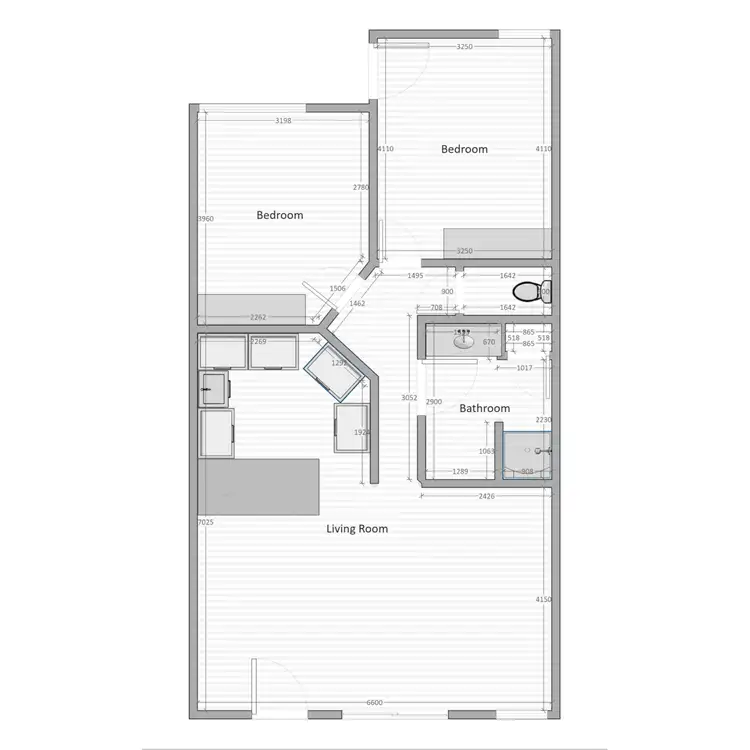 Floorplan of Homely unit listing, 22/16 Old Common Road, Belgian Gardens QLD 4810