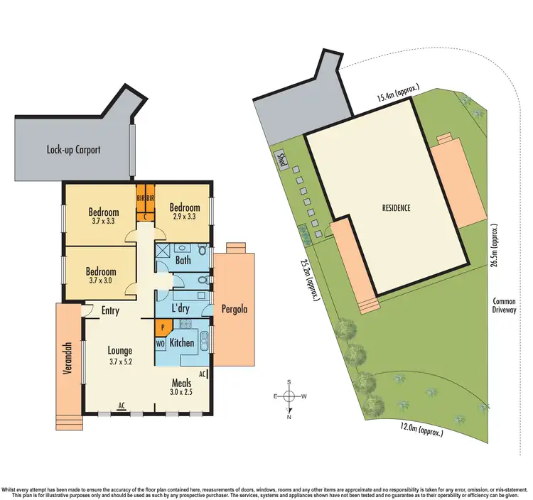 Floorplan of Homely unit listing, 12 Mystic Court, Eumemmerring VIC 3177