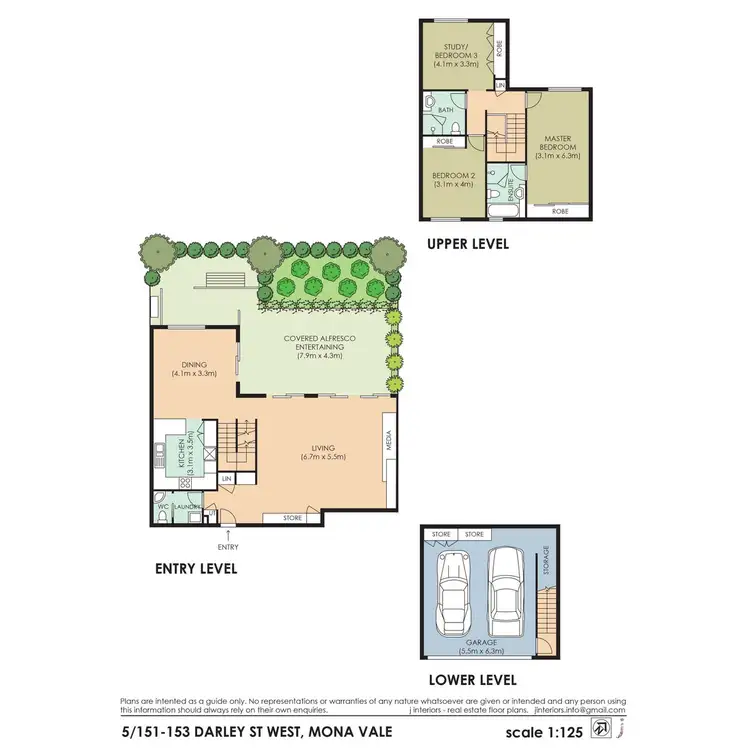 Floorplan of Homely townhouse listing, 5/151-153 Darley Street, Mona Vale NSW 2103