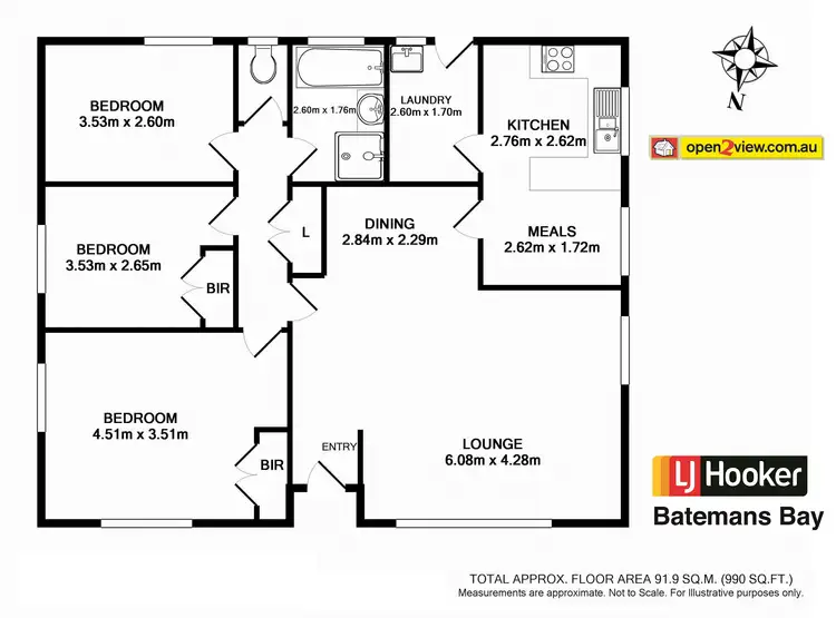 Floorplan of Homely house listing, 3 Bronte Crescent, Sunshine Bay NSW 2536