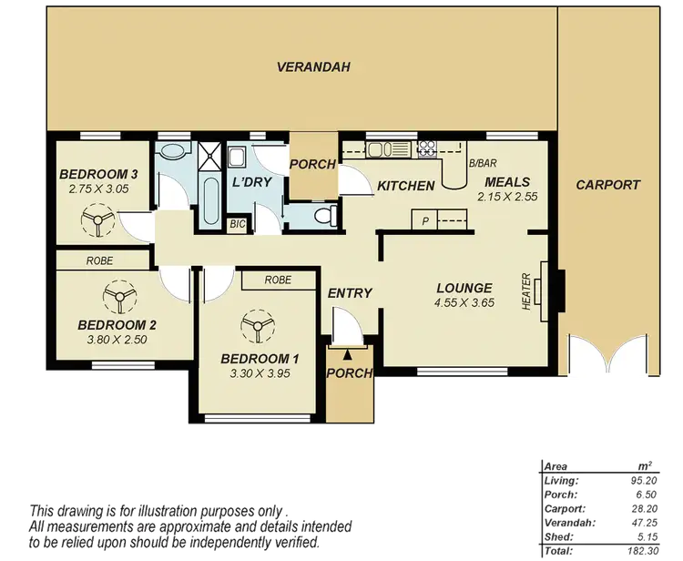 Floorplan of Homely house listing, 37 Rednall Street, Tea Tree Gully SA 5091