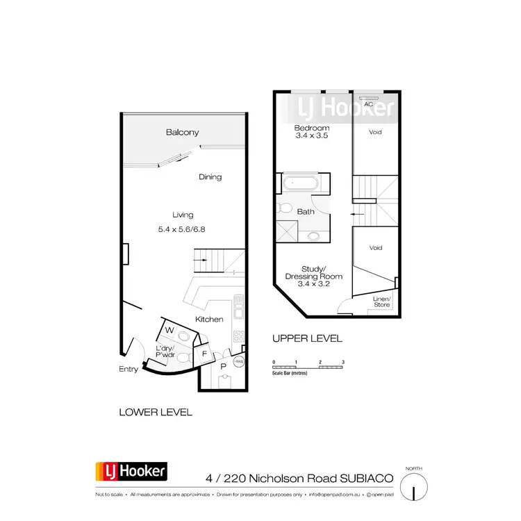 Floorplan of Homely apartment listing, 4/220 Nicholson Road, Subiaco WA 6008