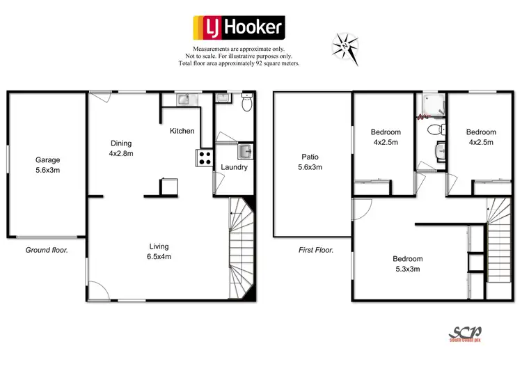 Floorplan of Homely unit listing, 3/41 Grant Street, Broulee NSW 2537