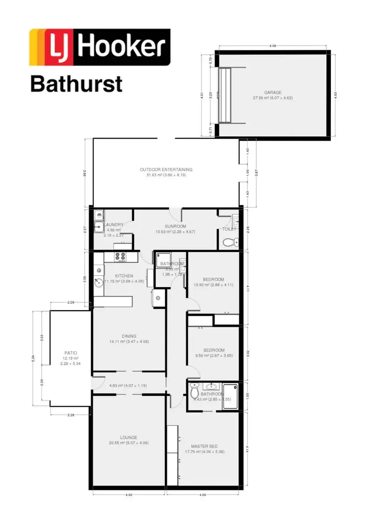 Floorplan of Homely house listing, 48 Esrom Street, West Bathurst NSW 2795