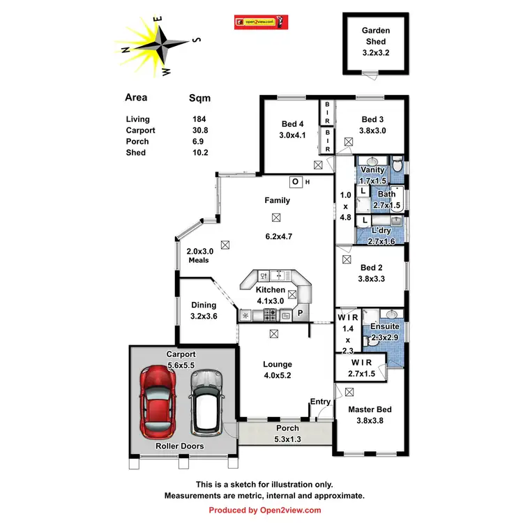 Floorplan of Homely house listing, 12 Meaney Drive, Freeling SA 5372