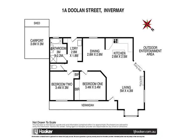 Floorplan of Homely house listing, 1A Doolan Street, Invermay TAS 7248