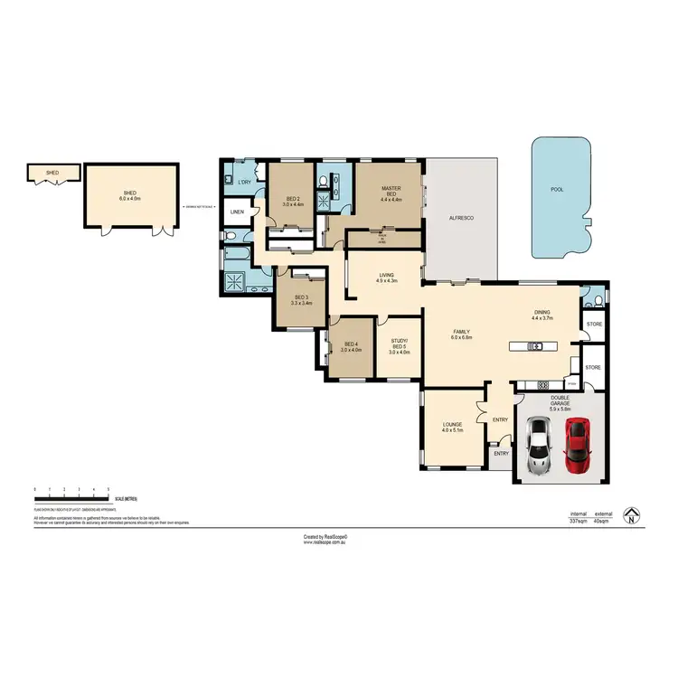Floorplan of Homely house listing, 19 Cedar Wood Close, Moggill QLD 4070