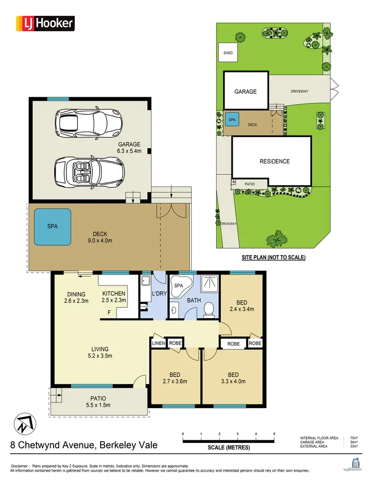 Floorplan of Homely house listing, 8 Chetwynd Ave, Berkeley Vale NSW 2261