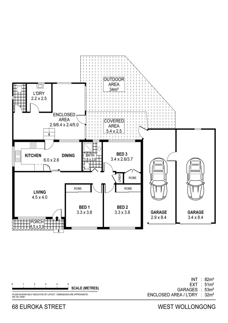 Floorplan of Homely house listing, 68 Euroka Street, West Wollongong NSW 2500