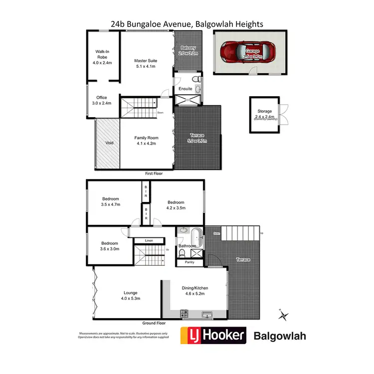 Floorplan of Homely house listing, 24b Bungaloe Avenue, Balgowlah Heights NSW 2093